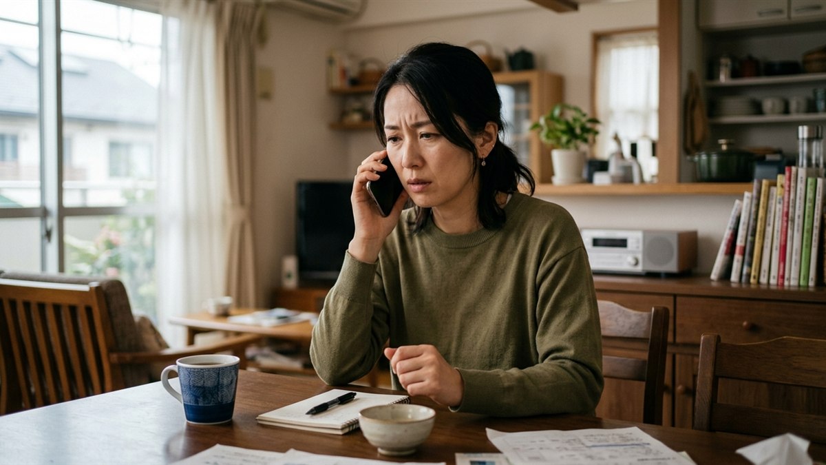サポートに電話がつながらず困っている人
